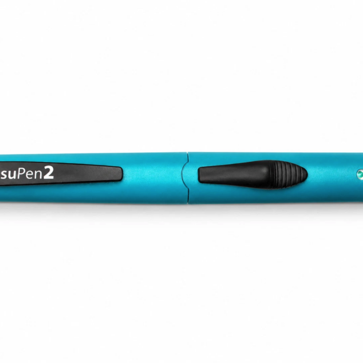 GensuPen2 Reusable Auto Injection Multi-Dose Pen with Adjustable Dose Dial (Blue)